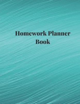 Book cover for Homework Planner Book