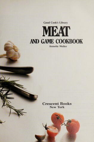 Cover of Meat and Game Cookbook