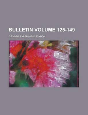 Book cover for Bulletin Volume 125-149