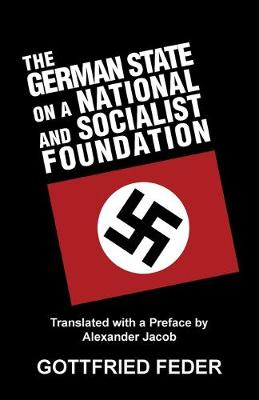 Book cover for The German State on a National and Socialist Foundation