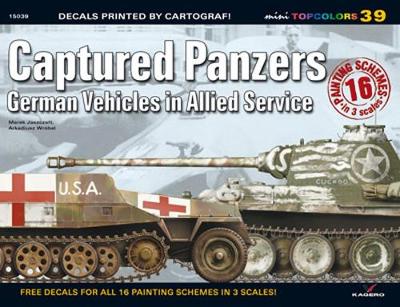 Book cover for Captured Panzers