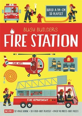 Book cover for Busy Builders Fire Station
