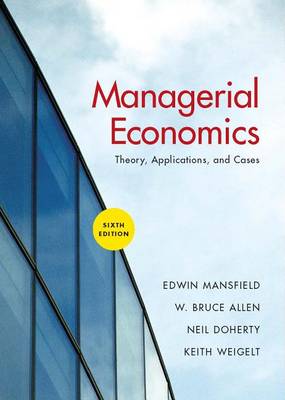 Book cover for Managerial Economics, 6e, Part 3