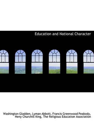 Book cover for Education and National Character