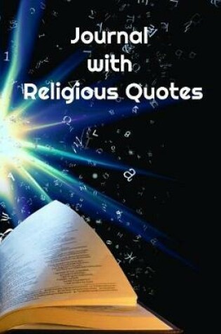 Cover of Journal with Religious Quote