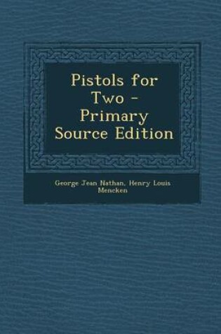Cover of Pistols for Two