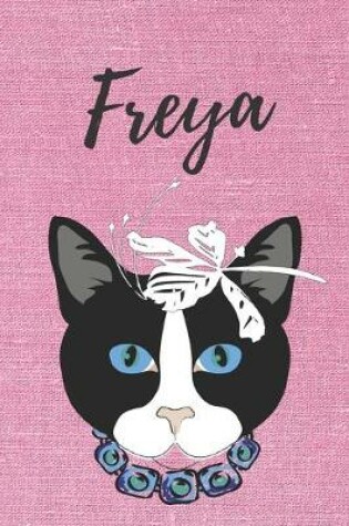 Cover of Freya Notizbuch-Katzen / Malbuch / Tagebuch