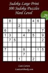 Book cover for Sudoku Large Print for Adults - Hard Level - N°29