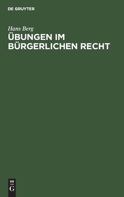 Book cover for �bungen Im B�rgerlichen Recht