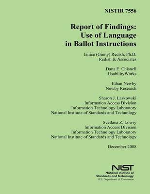 Book cover for Report of Findings