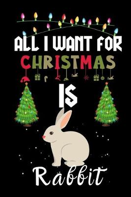 Book cover for All I Want For Christmas Is Rabbit