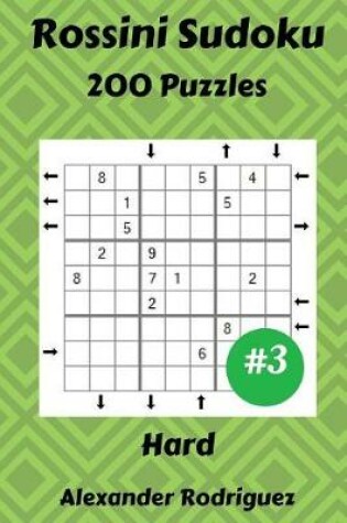 Cover of Rossini Sudoku Puzzles - Hard 200 vol. 3