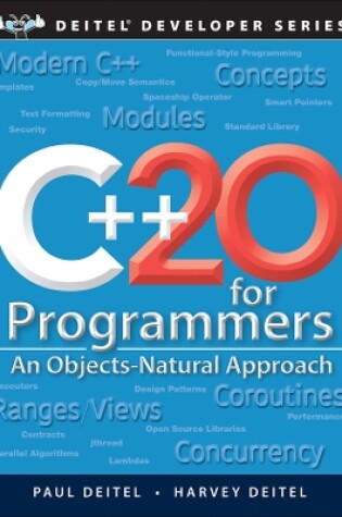 Cover of C++20 for Programmers