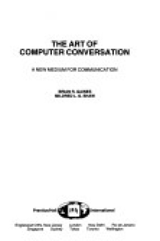 Cover of Art of Computer Conversation