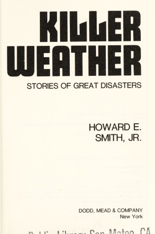 Cover of Killer Weather