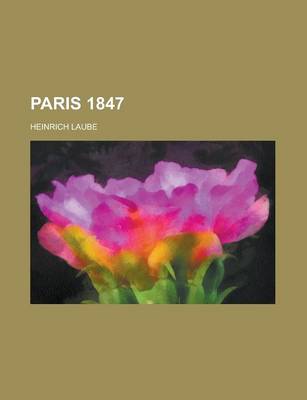 Book cover for Paris 1847