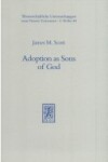 Book cover for Adoption as Sons of God