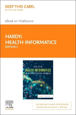 Book cover for Health Informatics - Elsevier eBook on Vitalsource (Retail Access Card)