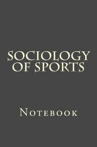 Cover of Sociology of Sports