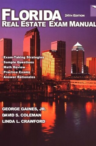 Cover of Florida Real Estate Exam Manual