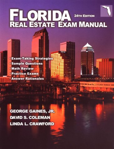 Cover of Florida Real Estate Exam Manual