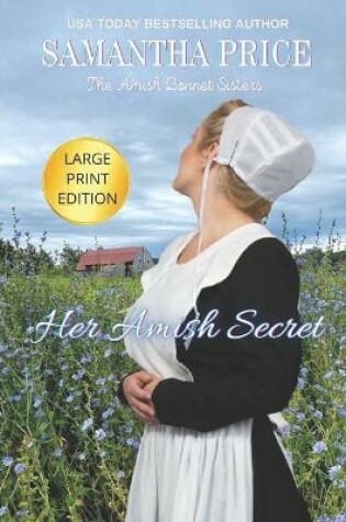 Cover of Her Amish Secret LARGE PRINT