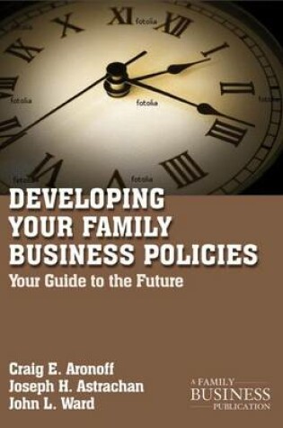 Cover of Developing Family Business Policies