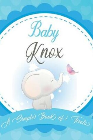 Cover of Baby Knox A Simple Book of Firsts