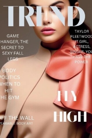 Cover of TREND; "Chic Dimensions" - The Fashion Coloring Magazine-July Issue