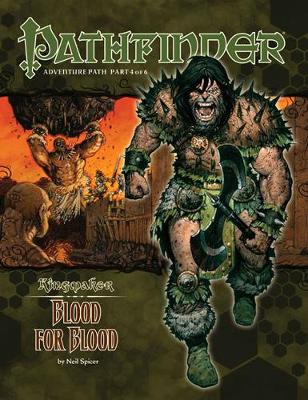 Book cover for Pathfinder Adventure Path: Kingmaker Part 4 - Blood for Blood