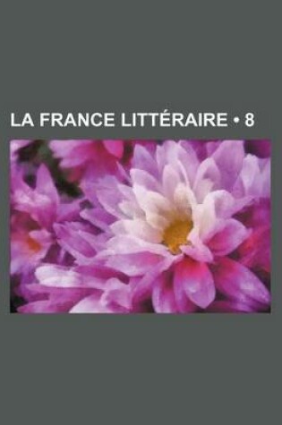 Cover of La France Litteraire (8)