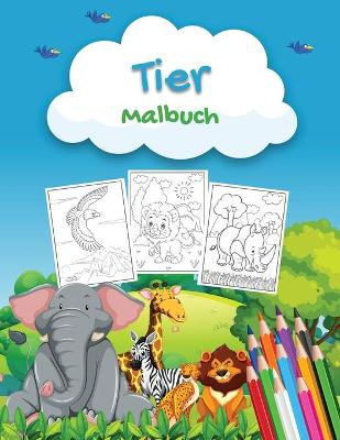 Book cover for Tier Malbuch