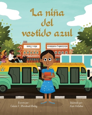 Book cover for La niña del vestido azul