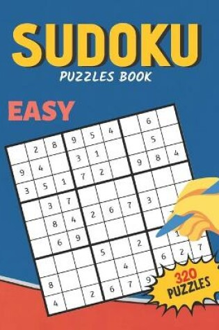 Cover of Sudoku Activity Book Easy 320 Puzzles