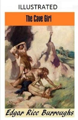 Book cover for The Cave Girl Illustrated