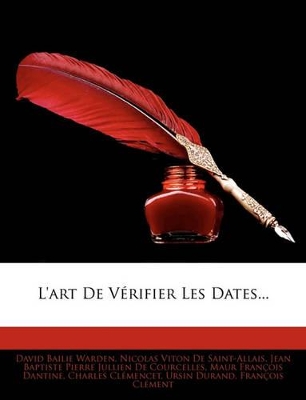 Book cover for L'Art de Vrifier Les Dates...