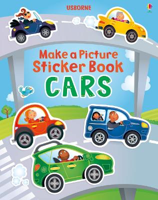 Book cover for Make a Picture Sticker Book Cars