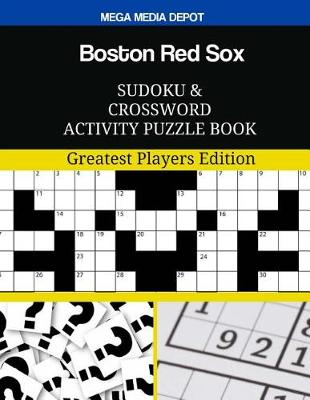 Book cover for Boston Red Sox Sudoku and Crossword Activity Puzzle Book