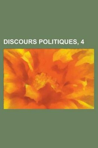 Cover of Discours Politiques, 4