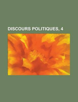 Book cover for Discours Politiques, 4