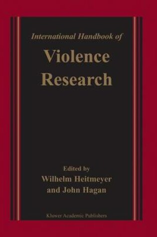 Cover of International Handbook of Violence Research