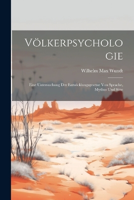 Book cover for Völkerpsychologie