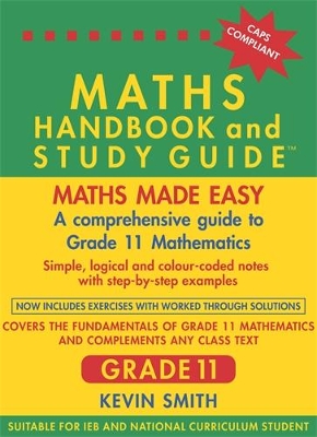 Book cover for Maths Handbook and Study Guide Grade 11