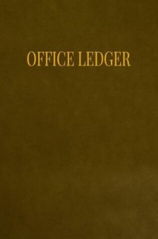 Cover of Office Ledger