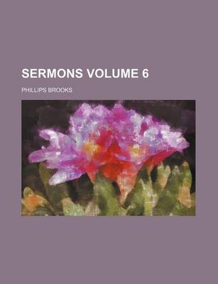 Book cover for Sermons Volume 6