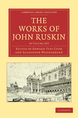 Book cover for The Works of John Ruskin 39 Volume Paperback Set