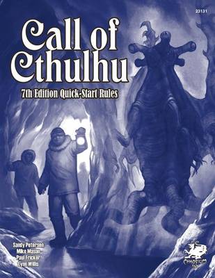 Book cover for Call of Cthulhu 7th Ed. QuickStart