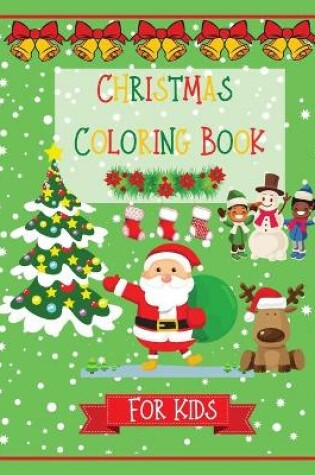 Cover of Christmas Coloring Book for kids