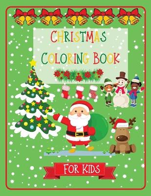 Book cover for Christmas Coloring Book for kids
