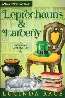 Book cover for Leprechauns & Larceny - LP